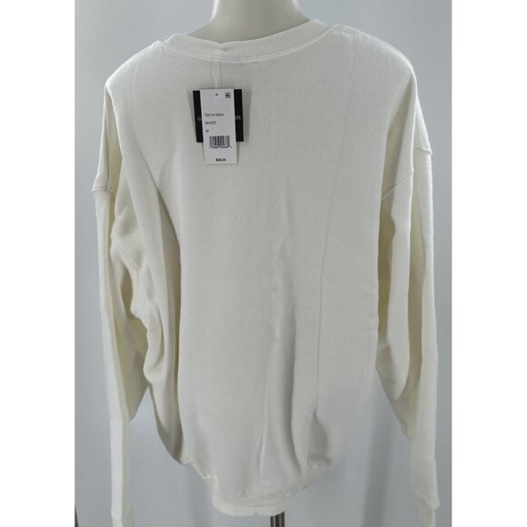 Grayson Threads Women's Ford Mustang Sweatshirt Crew Neck Off White Pink 1965 Md - Picture 5 of 8